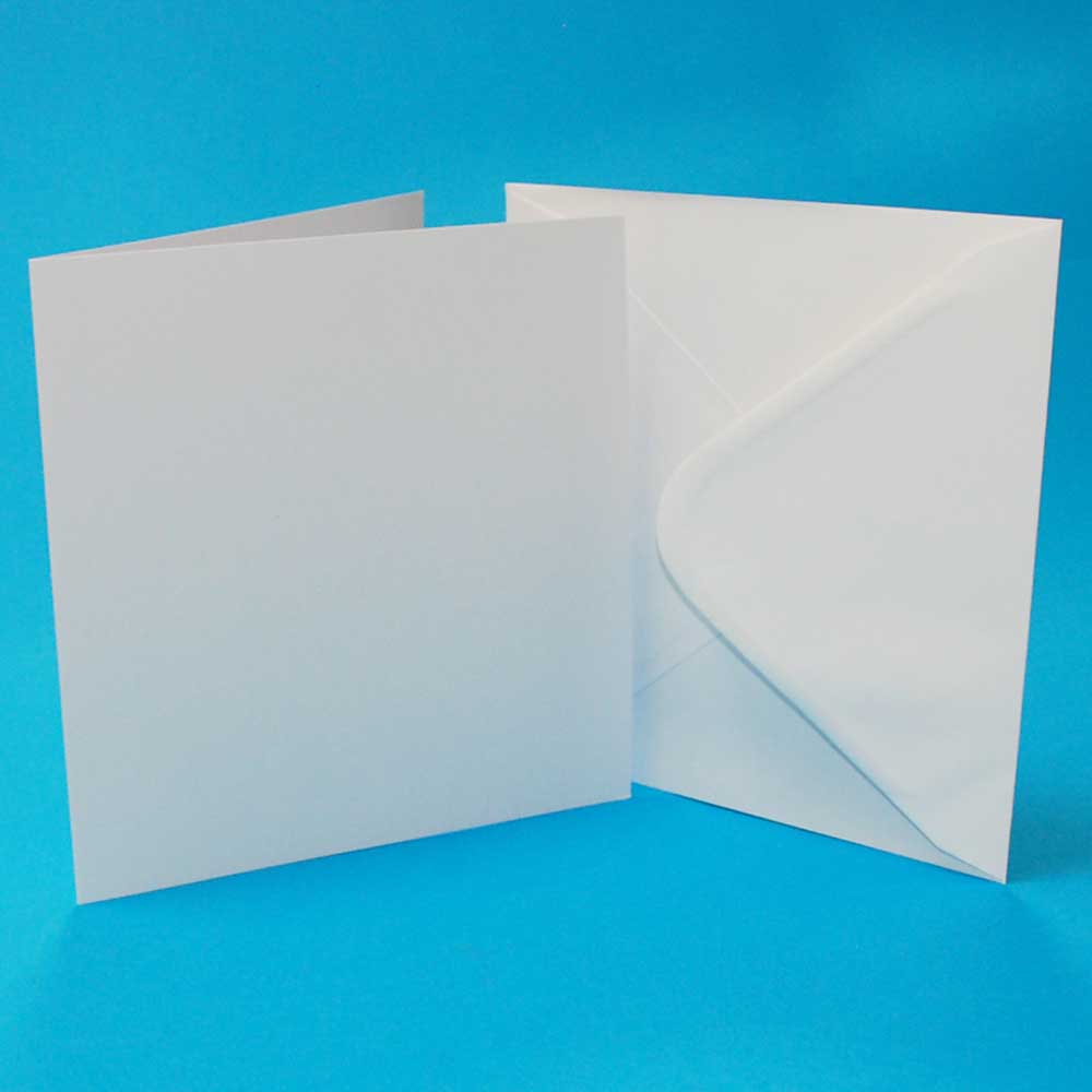 Buy A 8×8 White Cards & Envelopes