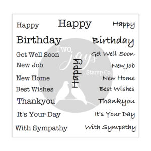 Two Jays Clear Stamps Small Sayings