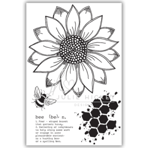 Julie Hickey Designs Sunflower Bee