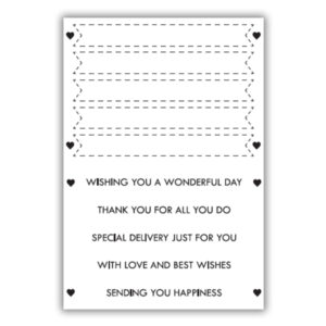 Julie Hickey Designs Stitched Banner & Sentiment