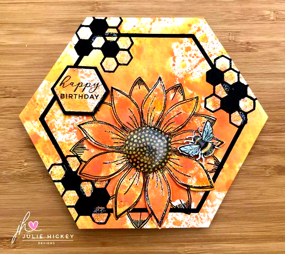 Julie Hickey Designs Layers, Frames & Banners - Hexagon