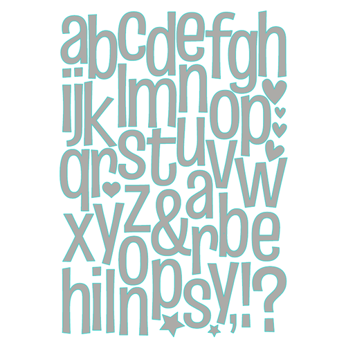 Julie Hickey Designs Sweet Pea Lowercase Alphabet