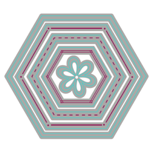 Julie Hickey Designs Dinky Hexagon