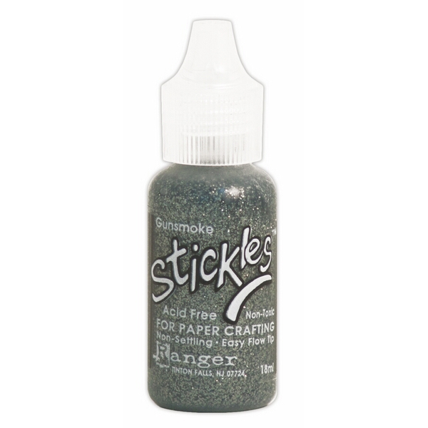 Stickles Glitter Glue Gunsmoke