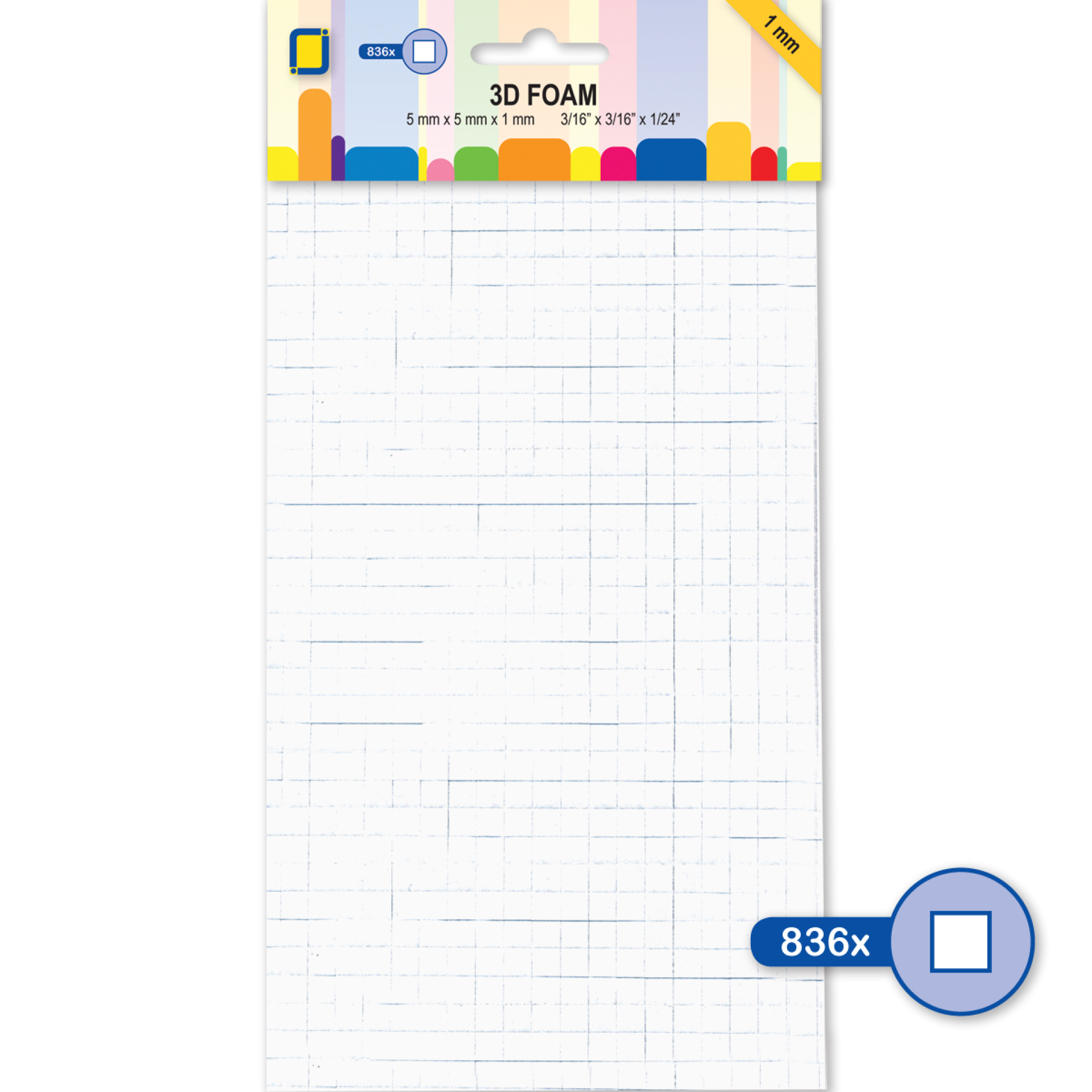 JEJE Produkt 3D Foam Dots XL 1mm