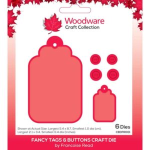 Woodware Fancy Tags & Buttons