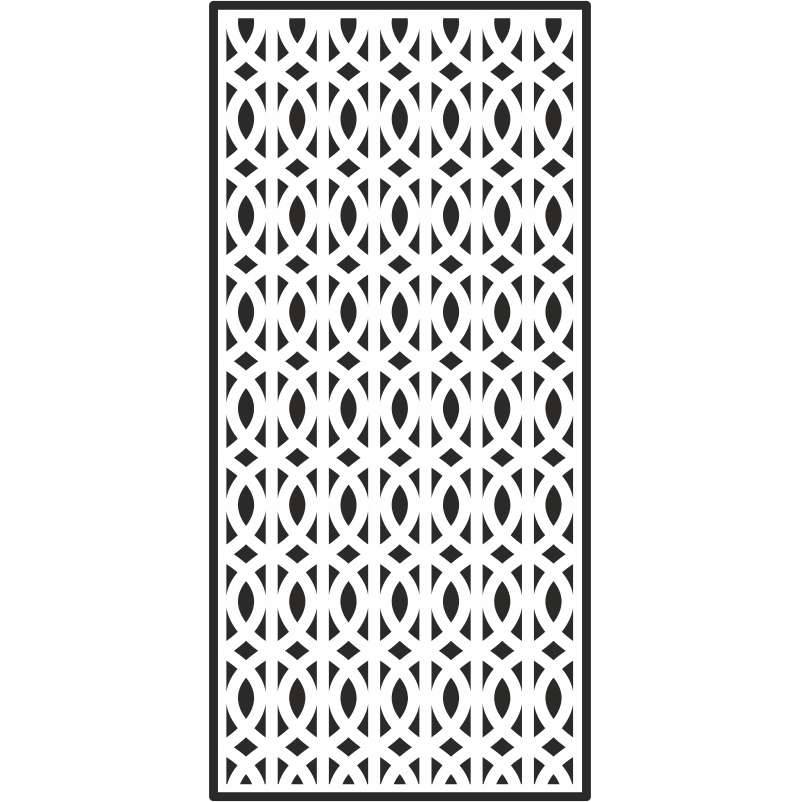 Sue Wilson Slimline Lattice Swirls Stencil