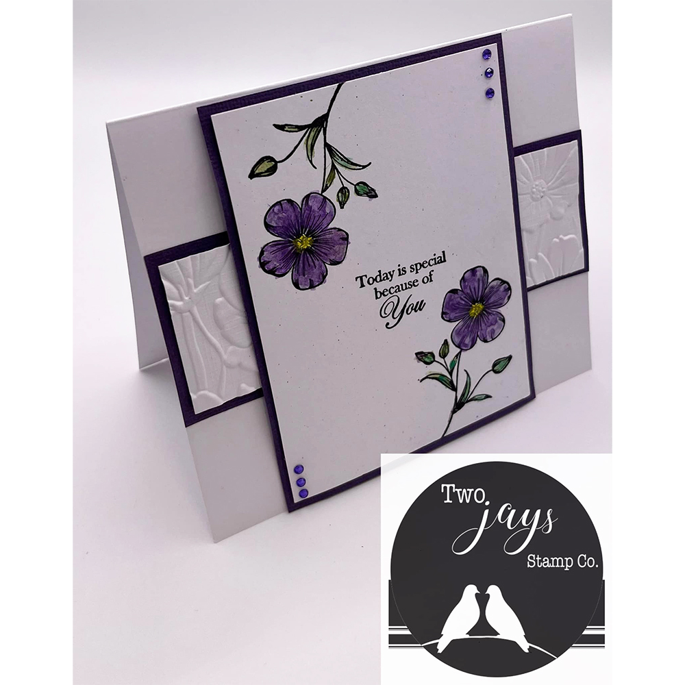 Two Jays Clear Stamps Periwinkle