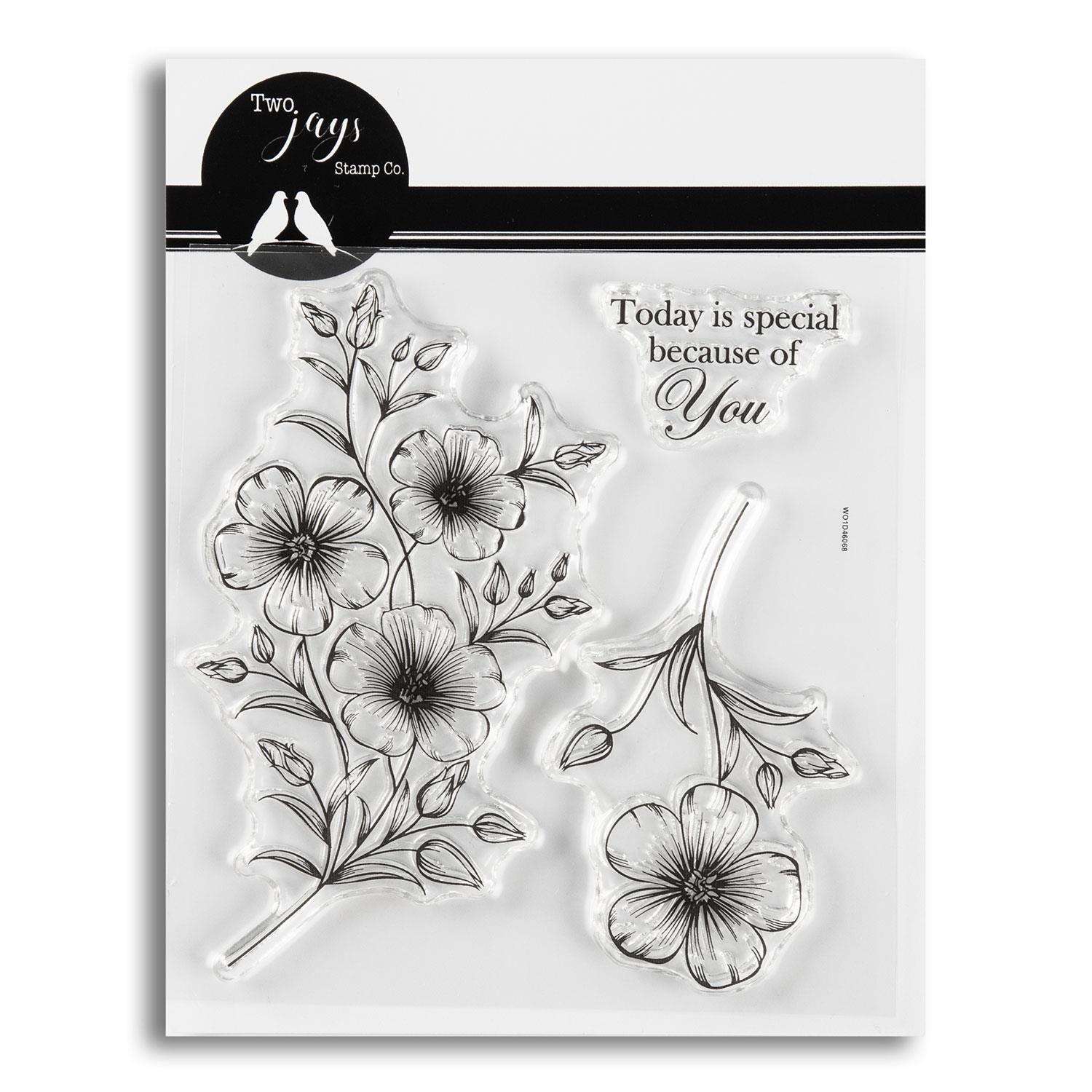 Buy A Two Jays Clear Stamps Periwinkle