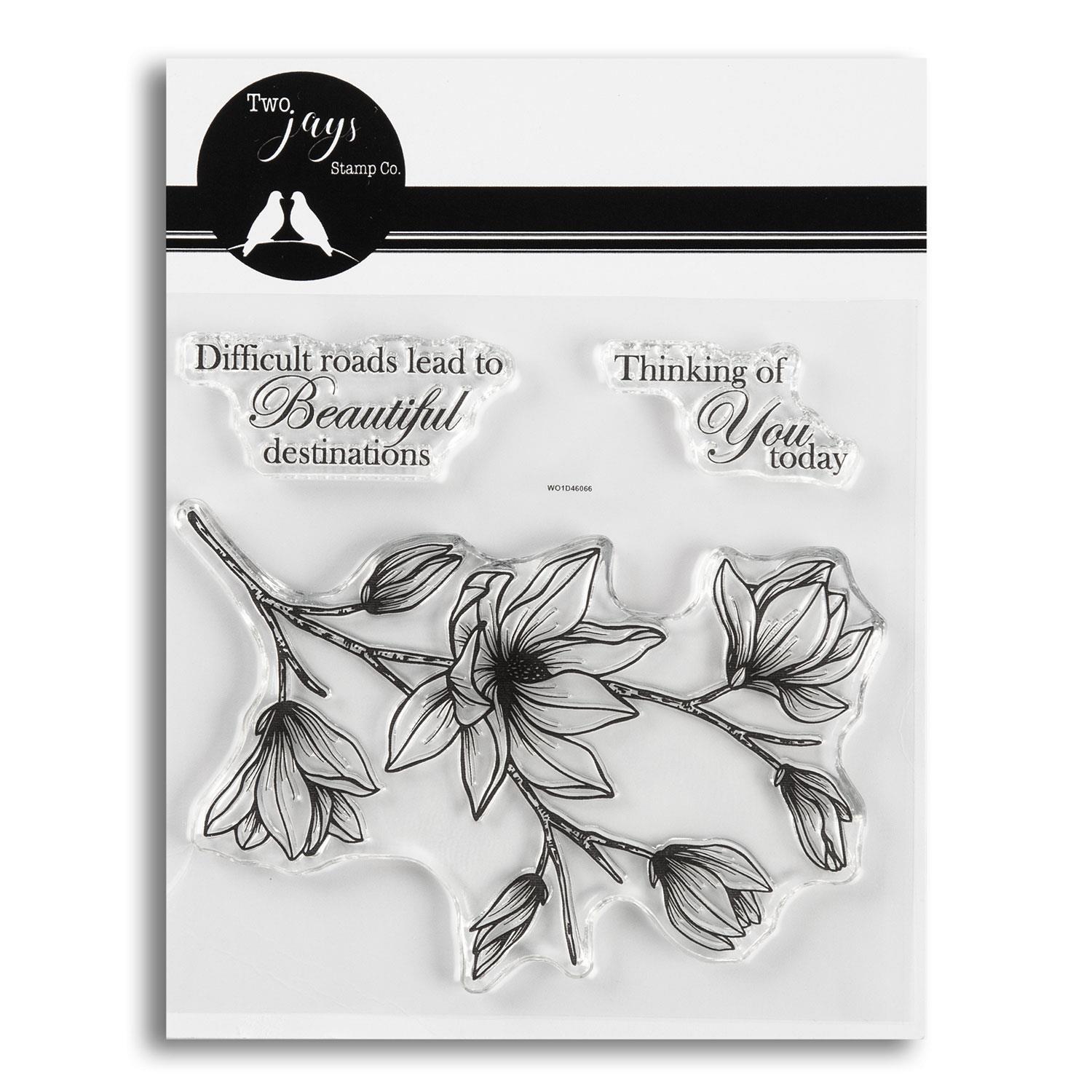 Buy A Two Jays Clear Stamps Magnolia