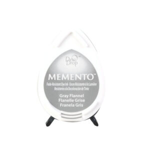 Memento Dew Drops Gray Flannel