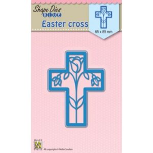 Shape Dies Blue Easter Cross