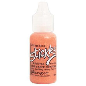 Stickles Glitter Glue Orange Slice