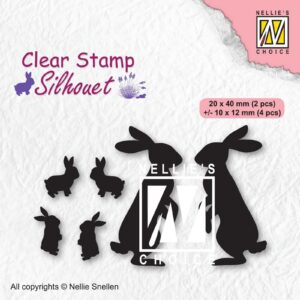 Silhouette Rabbits