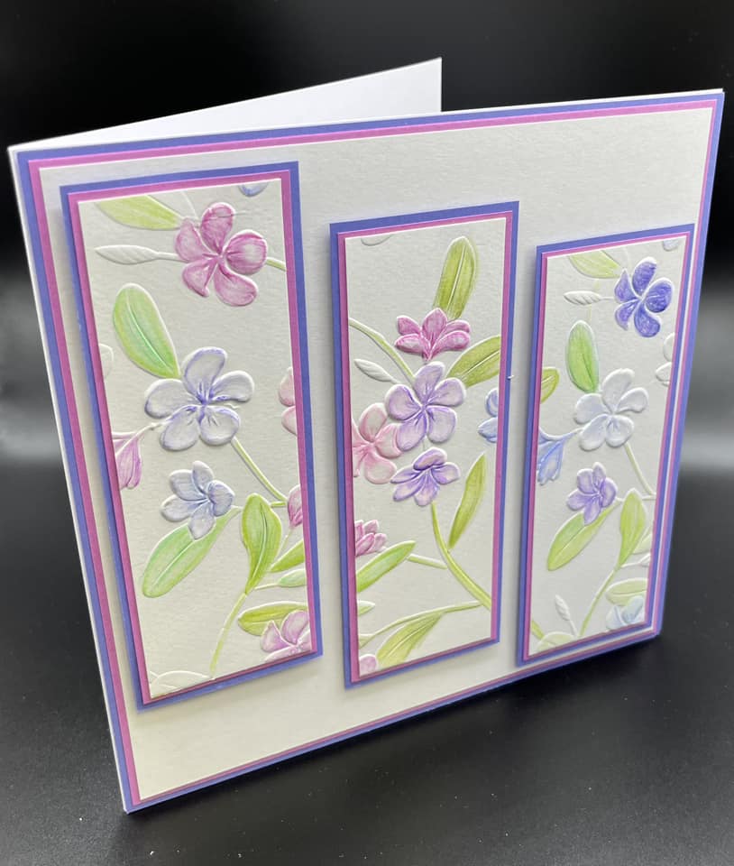 Presscut 3D Embossing Folder Blossom