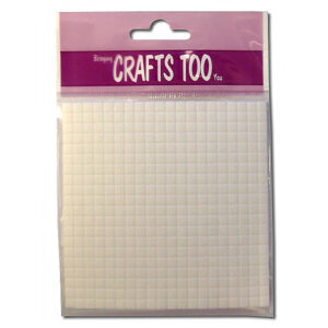 Craft Too Foam Pads 5mm x 5mm (1mm thick)