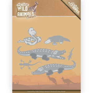 Amy Design Wild Animals Outback - Crocodile