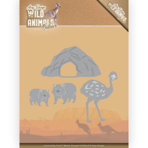 Amy Design Wild Animals Outback - Emu and Wombat