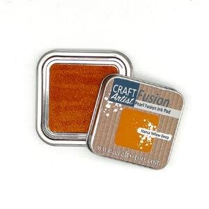 Craft Artist Pearl Fusion Ink Pad Hansa Yellow Deep