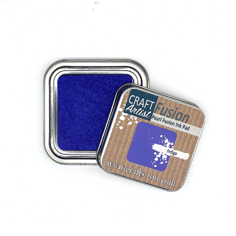 Craft Artist Pearl Fusion Ink Pad Indigo Art of Craft