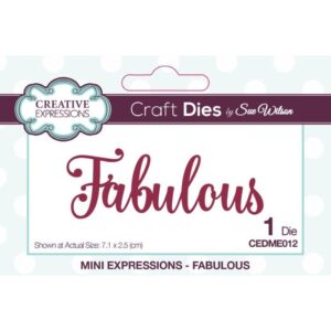 Mini Expressions Fabulous