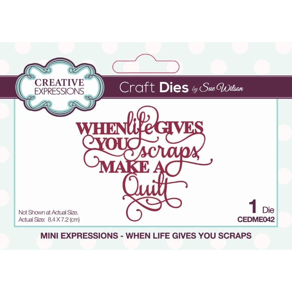 Mini Expressions When Life Gives You Scraps