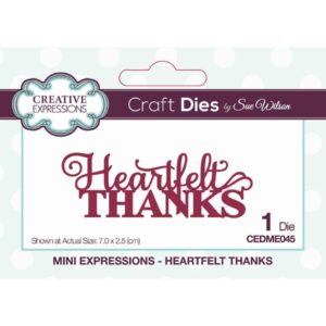 Mini Expressions Heartfelt Thanks