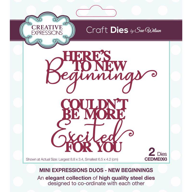 Mini Expressions Duos New Beginnings