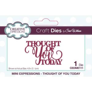 Mini Expressions Thought Of You Today
