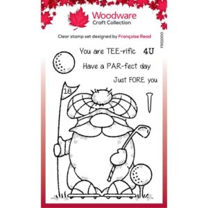 Woodware Golfing Gnome