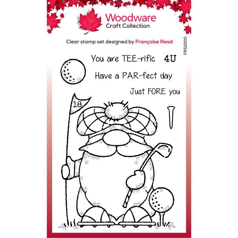 Woodware Golfing Gnome