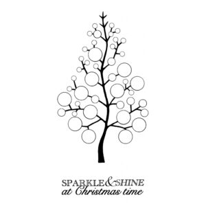 Woodware Bubble Bloom Festive Tree