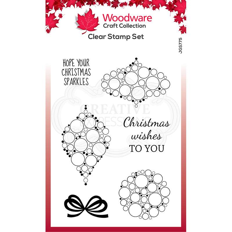 Woodware Bubble Mini Baubles