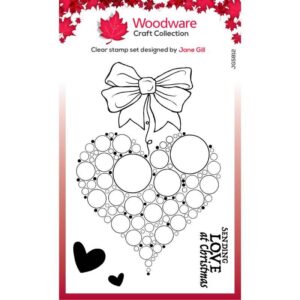 Woodware Big Bubble Bauble – Heart
