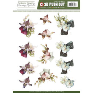 Precious Marieke 3D Push Out Fantastic Flowers
