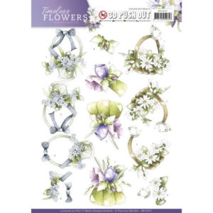 Precious Marieke 3D Push Outs Timeless Flowers - Bouquets