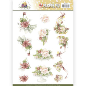 Precious Marieke 3D Push Out Blooming Summer - Sweet Summer Flowers