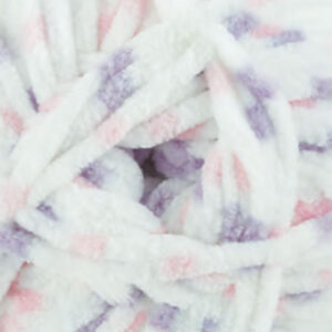 Flutterby Chunky 100g SHB7 Purple Pink Spots