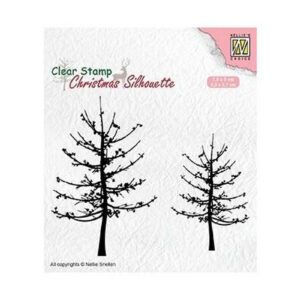 Nellie Snellen Christmas Silhouette - Leafless Trees
