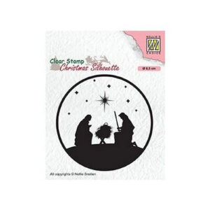 Nellie Snellen Christmas Silhouette - Nativity 3