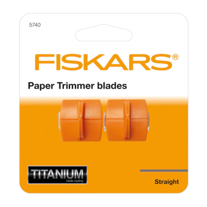 Fiskars Paper Trimmer Blades Titanium Art of Craft