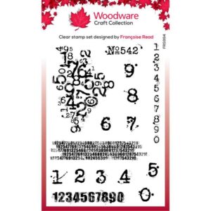Woodware Inky Numbers