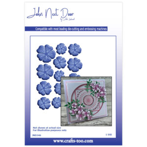John Next Door Mallow Blossom Flower Plate