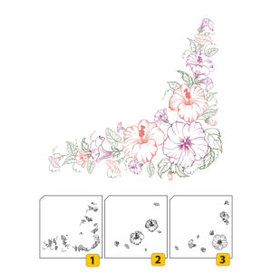 Layered Stamps - Corner 1