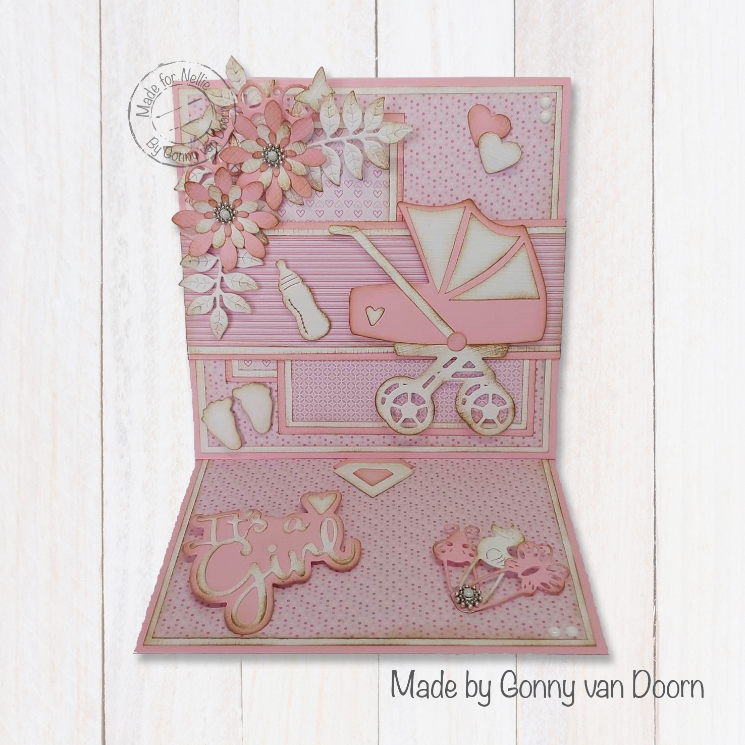 Nellie Snellen Shape Die - It's a Girl