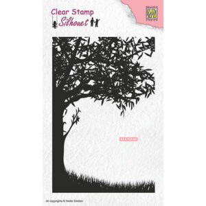 Silhouette - Scene with Tree