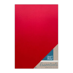 Craft Artist Essential Card Christmas Red