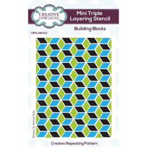 Building Blocks Mini Triple Layering Stencil