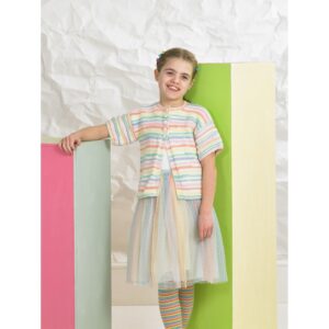 Party Time Stripes DK Pattern JB824 Cardigans