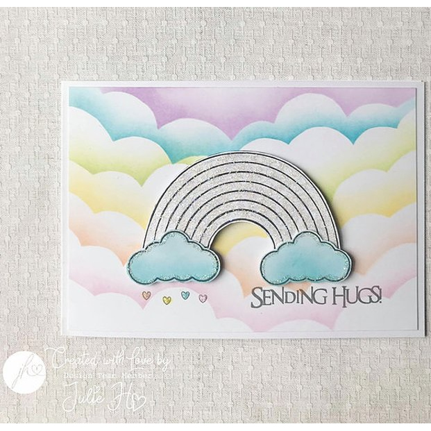 P&S Love a Rainbow Stamp Set
